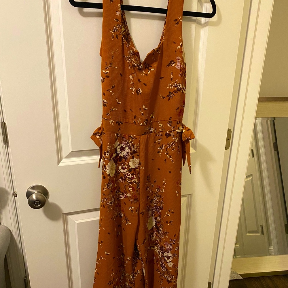 Floral Pant Romper